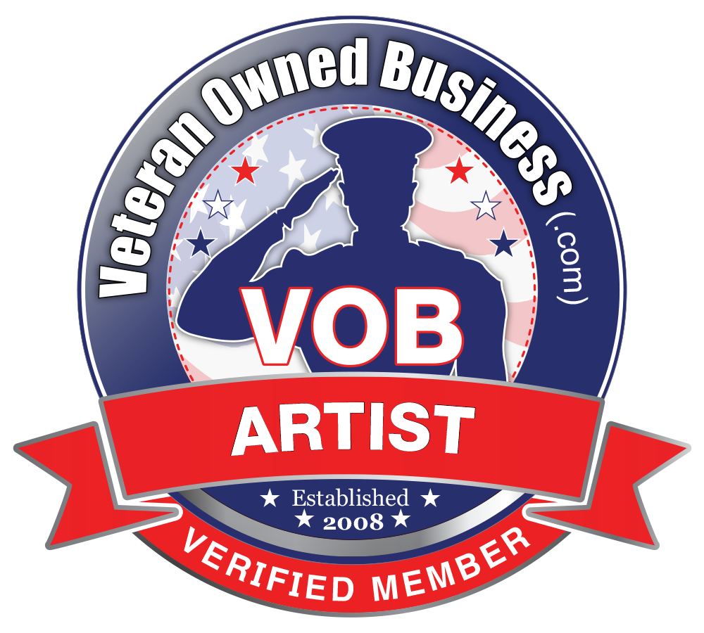 Veteran Owned Business Artist Verified Member Badge