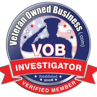 Veteran Owned Business Investigator Verified Member Badge