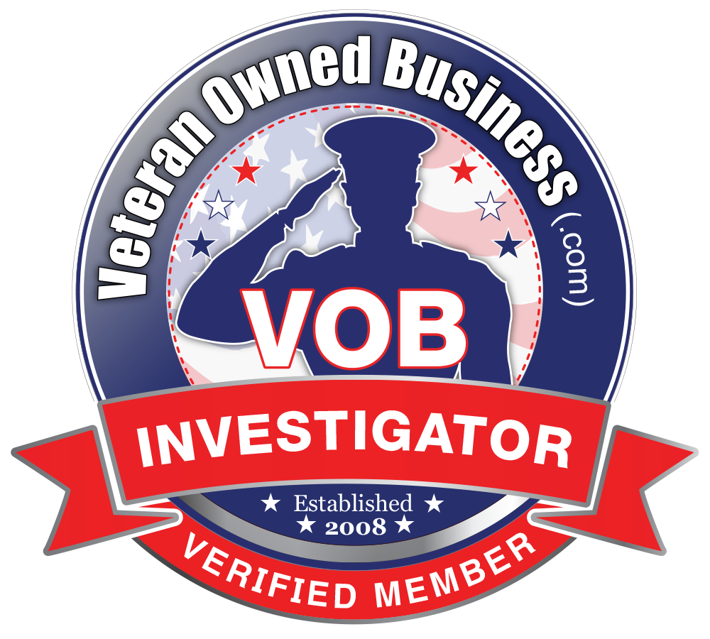 Veteran Owned Business Investigator Verified Member Badge