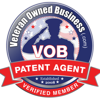 Veteran Owned Business Patent Agent Verified Member Badge