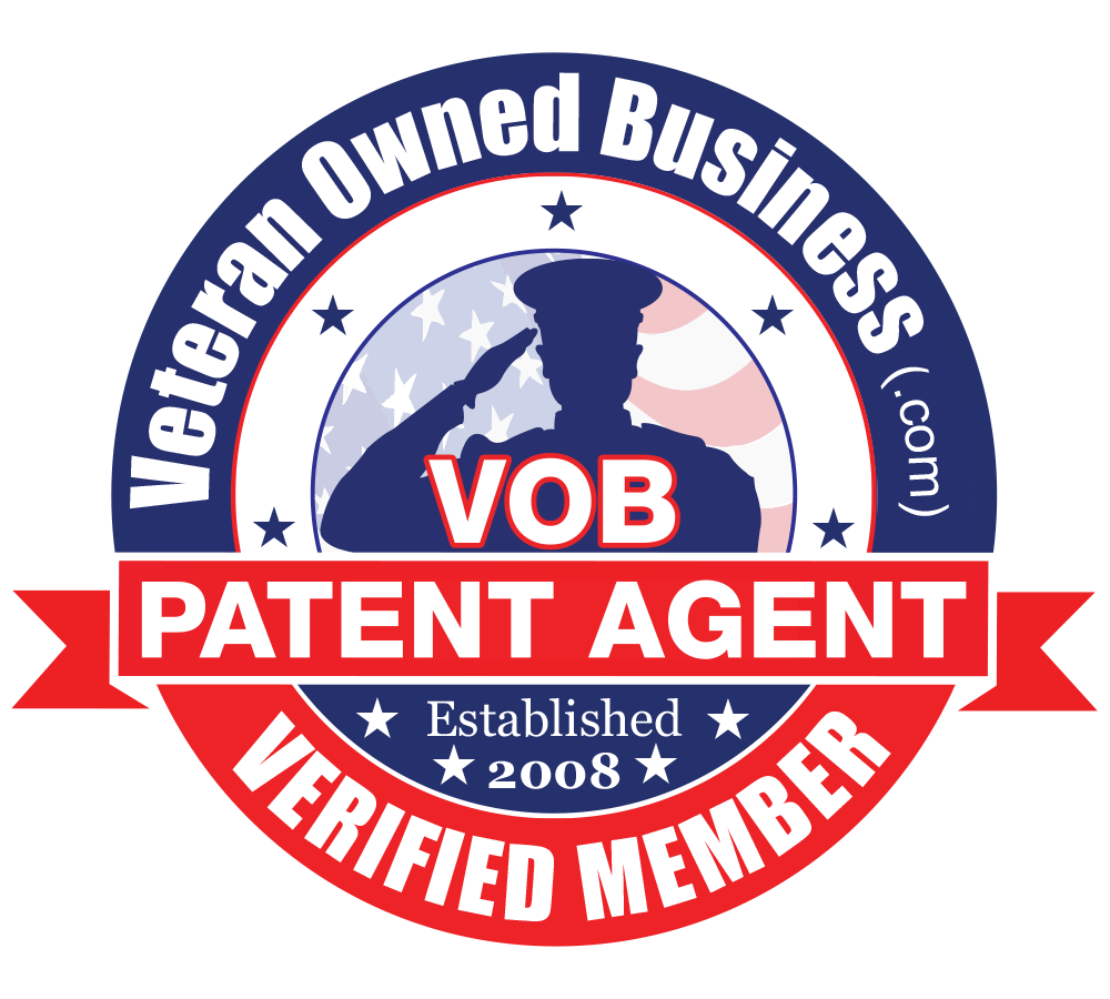 Veteran Owned Business Patent Agent Verified Member Badge