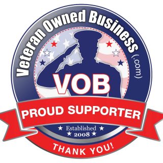 Veteran Owned Business Project "Proud Supporter" Badge