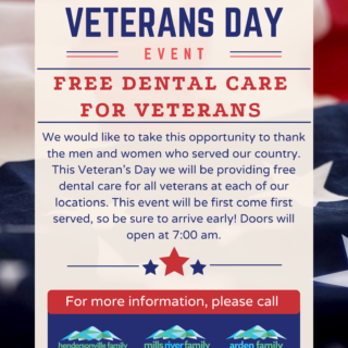 Veterans Day Flyer FREE Dental