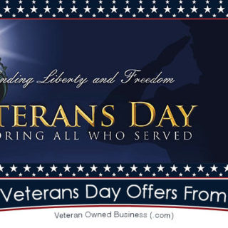 Veterans Day 2021 Discounts, Freebies and Special Offers