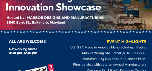 The Mid-Atlantic VBOC and Maryland SBDC spotlight client manufacturers and connect entrepreneurs to growth resources