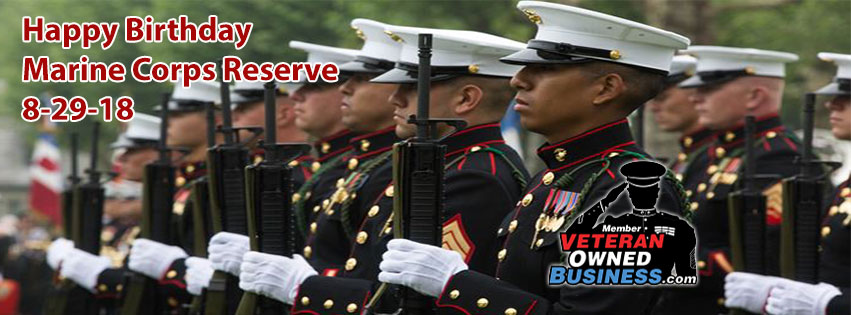 Happy 102nd Birthday to the U.S. Marine Corps Reserve (USMCR)