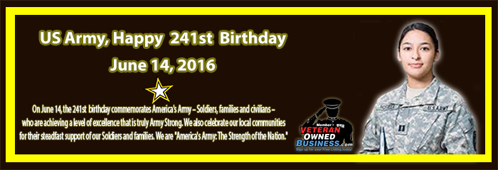 Happy 241st Birthday United States Army! Happy 241st Birthday United States Army!