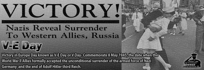 May 8th 2014 Is Victory in Europe Day!